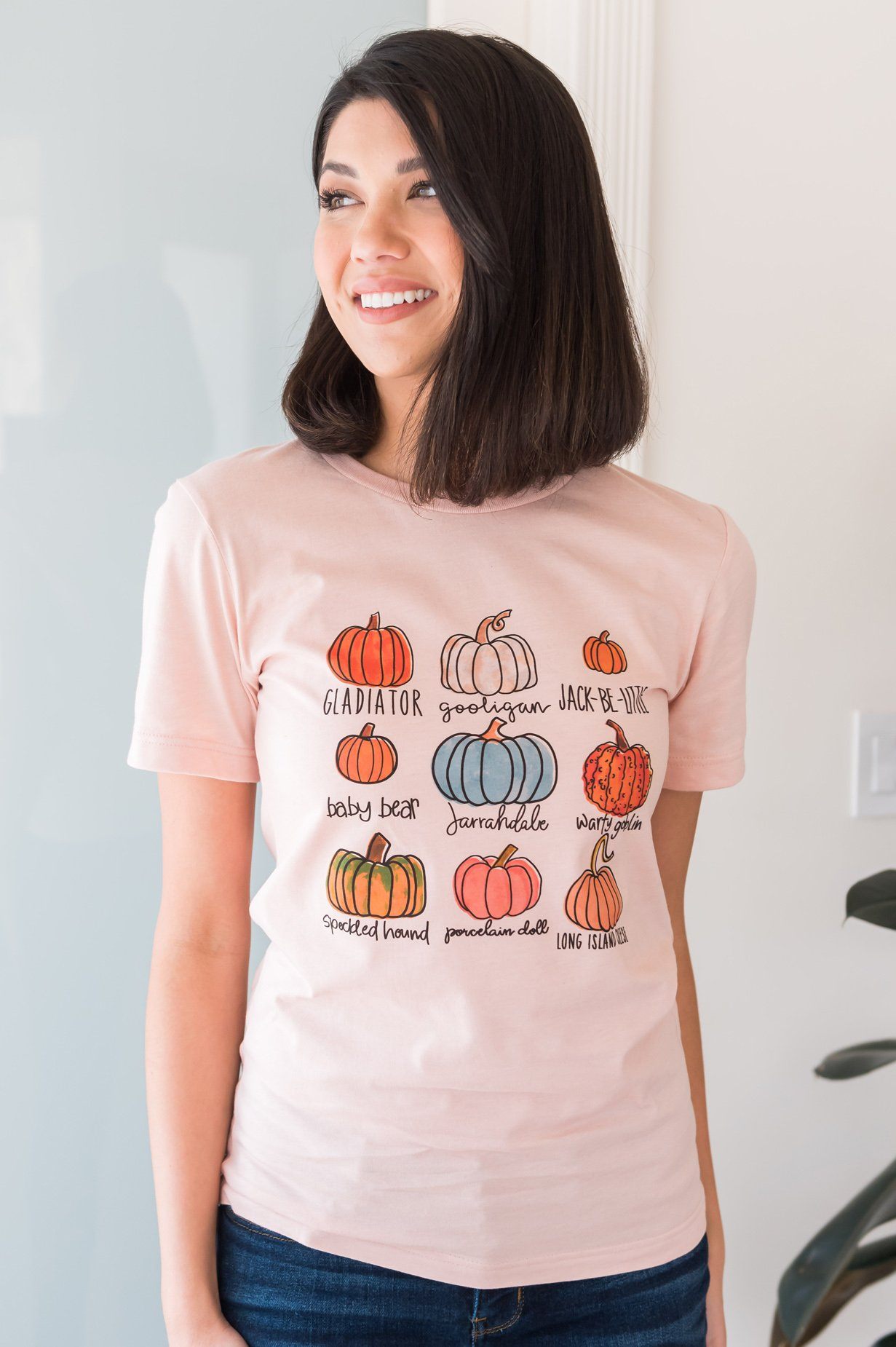 Pumpkin Varieties Modest Graphic Tee