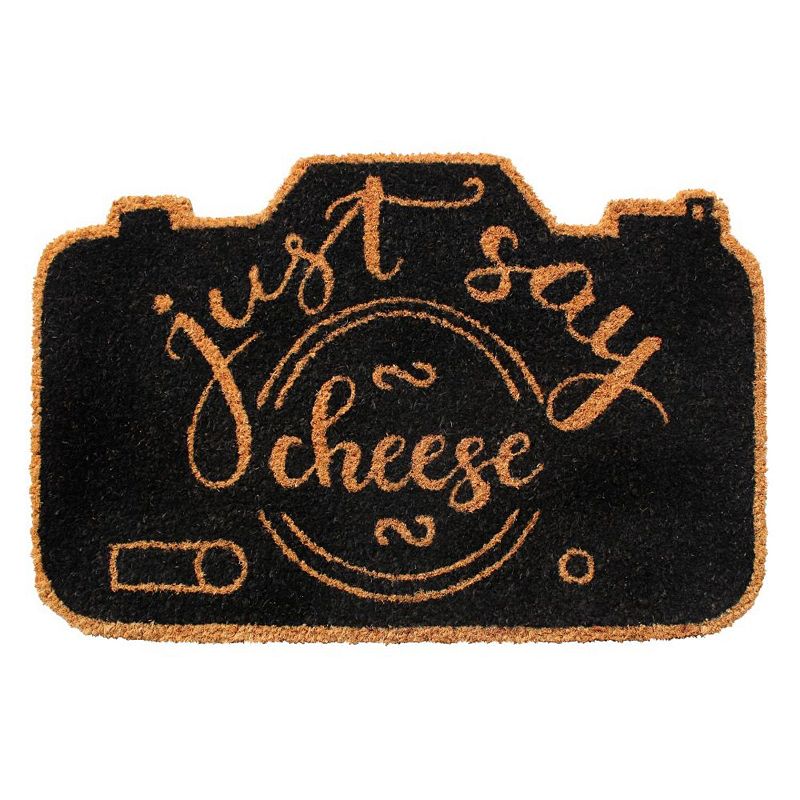 RugSmith Just Say Cheese Doormat