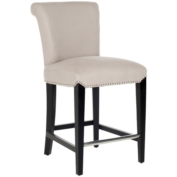 SAFAVIEH Seth Beige 23-inch Counter Stool - 18.7