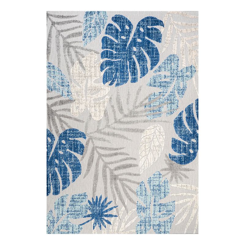 Monstera Tropical Leaf Rug