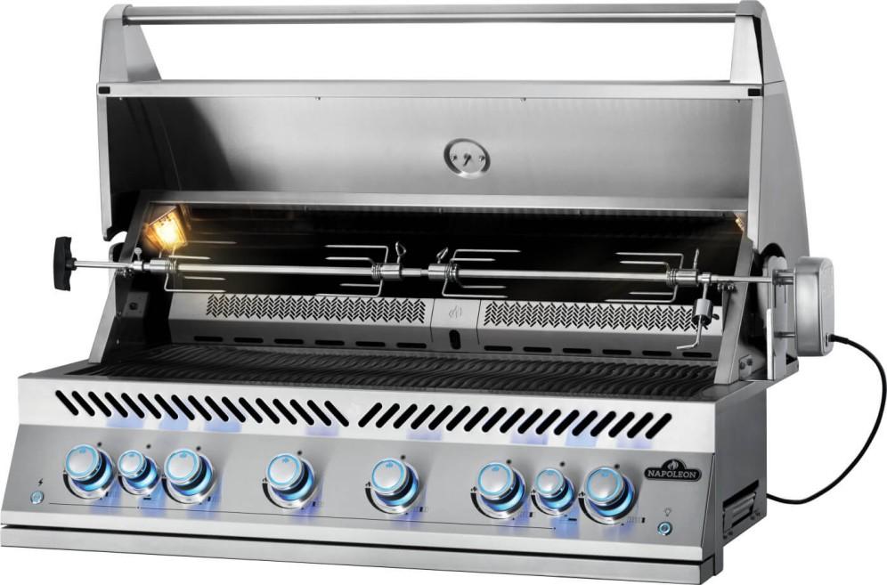 Napoleon Bbq BIG44RBPSS1 Built-In 700 Series 44 With Dual Infrared Rear Burners , Propane, Stainless Steel