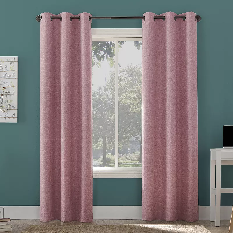 Sun Zero Generation Miles 100% Blackout Grommet Window Curtain