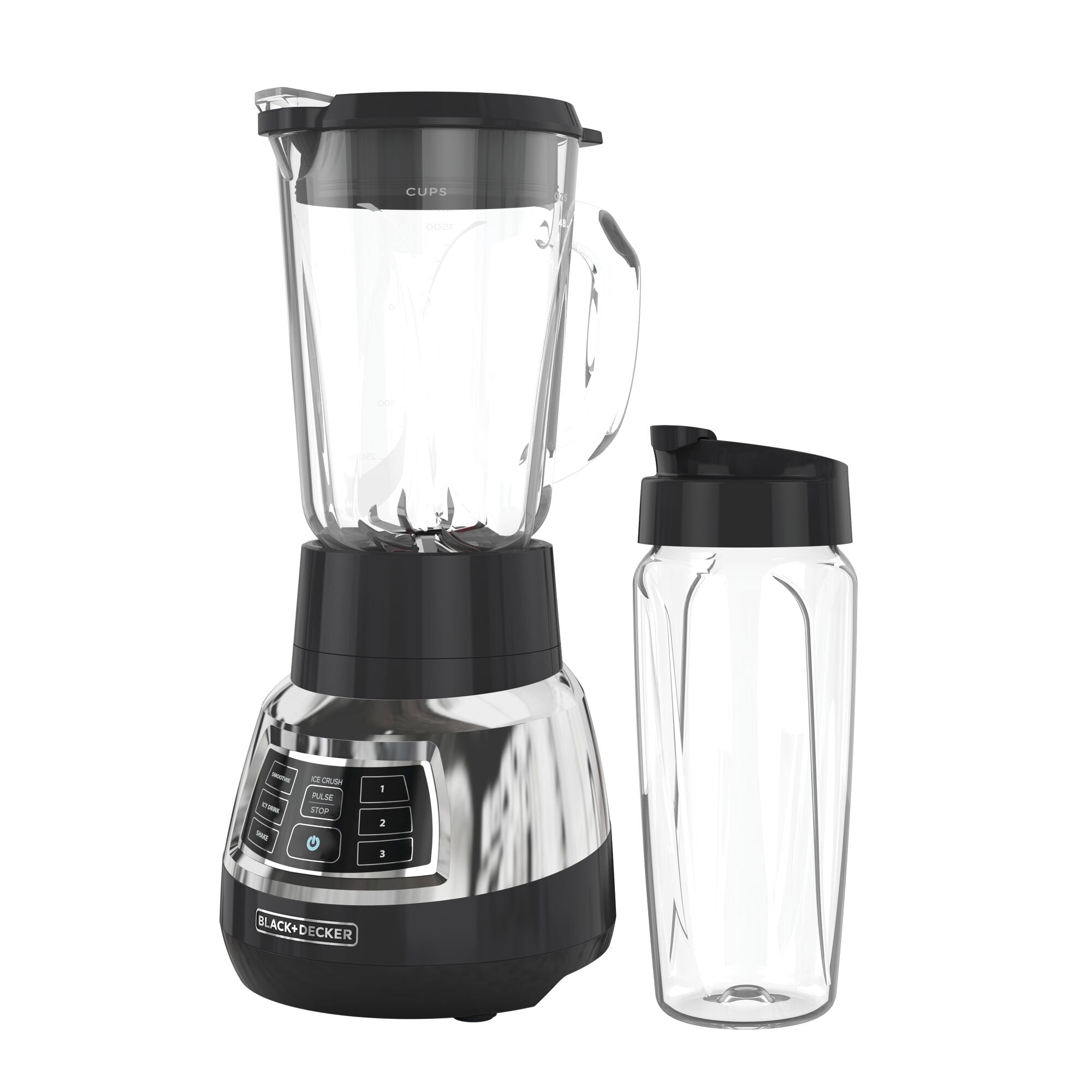 Quiet Blender With Cyclone Glass Jar