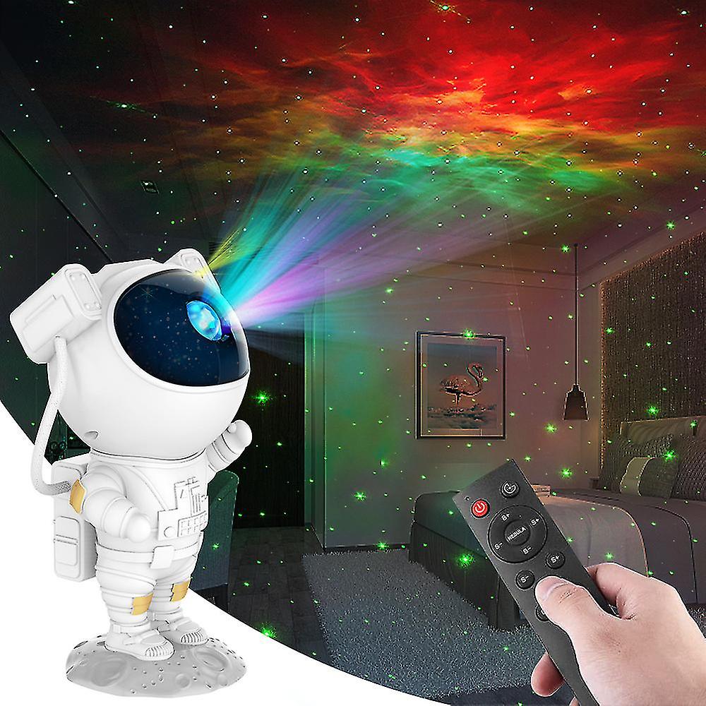 Astronaut Starry Sky Projector Laser Atmosphere Night Light Starry Sky Usb Plug-in Table Lamp Astronaut Projection Lamp