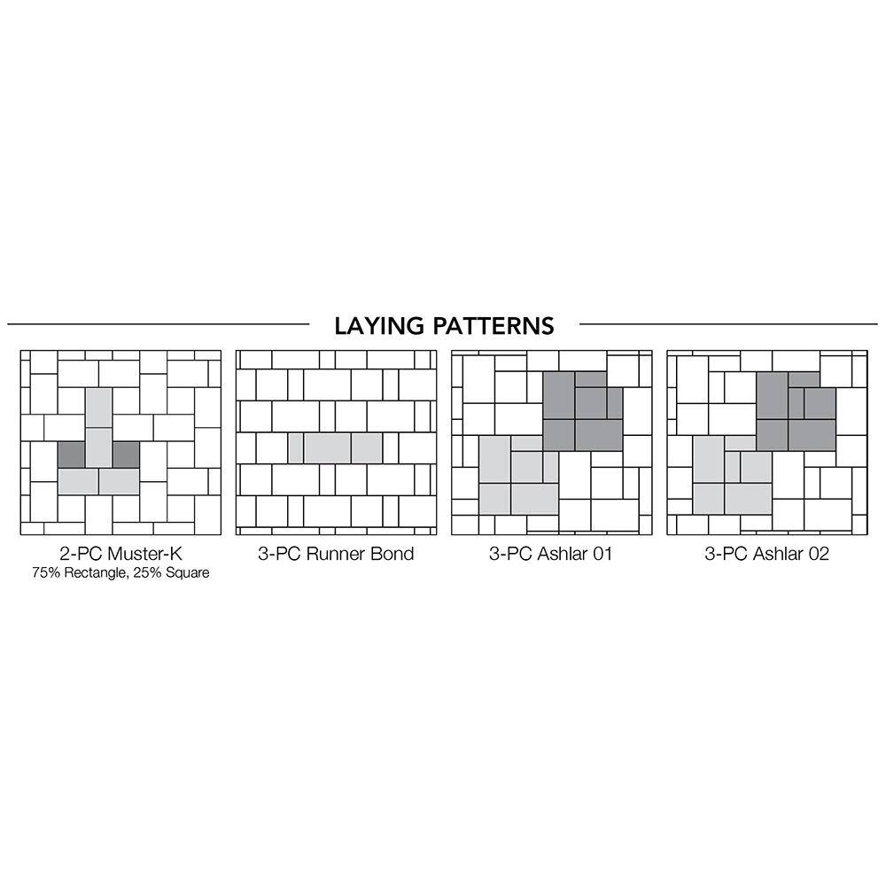 Pavestone RumbleStone Mini 7 in. x 3.5 in. x 1.75 in. Sierra Blend Concrete Paver (576 Pcs.  98 Sq. ft.  Pallet) 91377