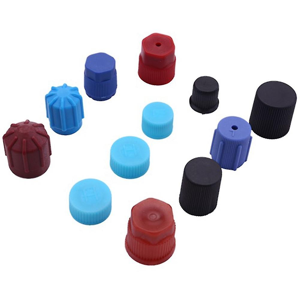 Car Auto R134a 77pcs Ac A/c System Valve Core Dust Caps Set Air Seal