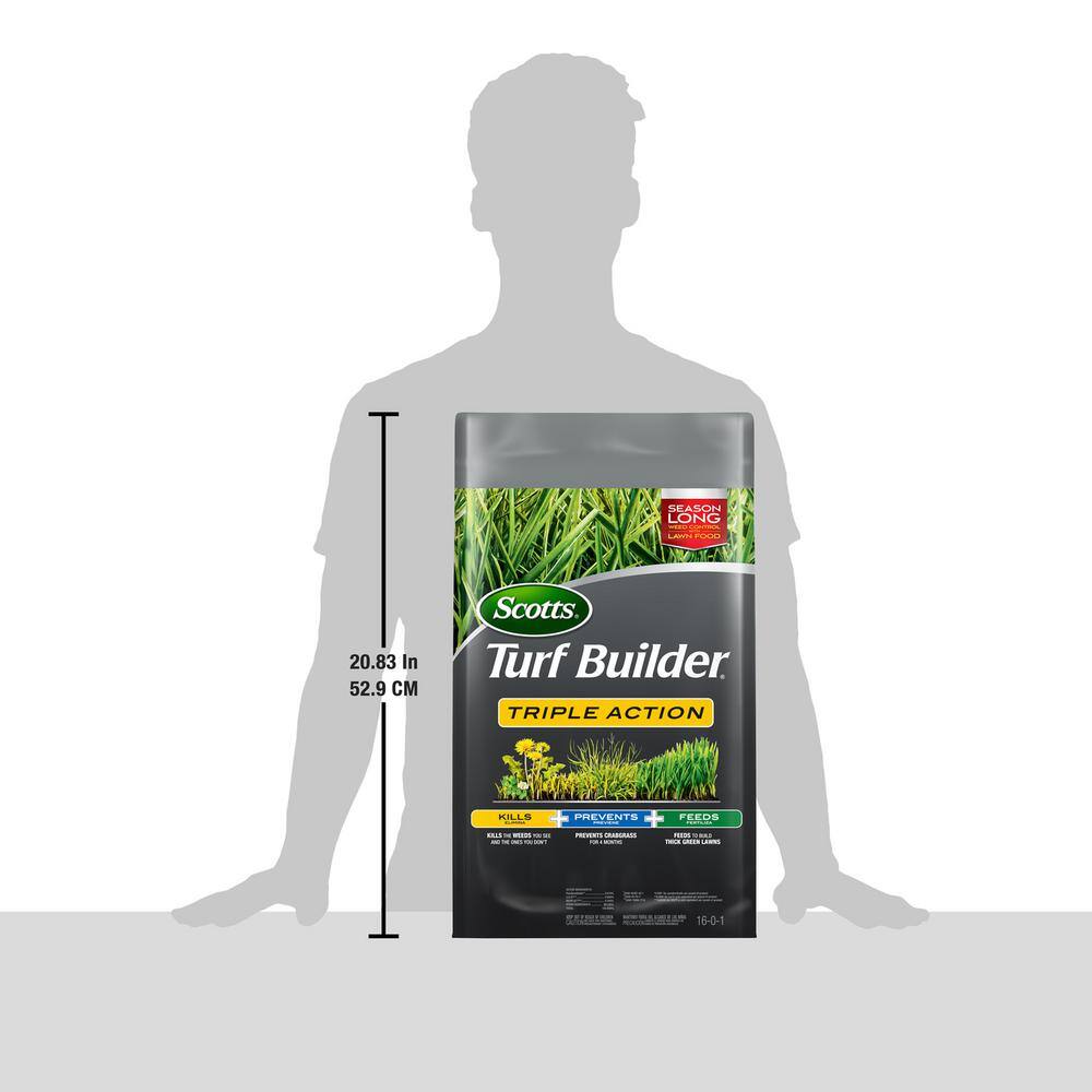 Scotts Turf Builder 20lb. UltraFeed and Triple Action Bundle for California Lawns (2-Pack) VB02153