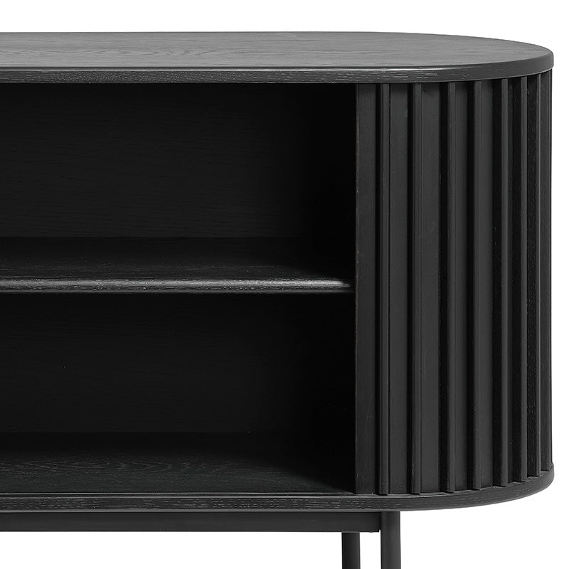 SIERRA Sideboard Buffet  160cm - Black Ash