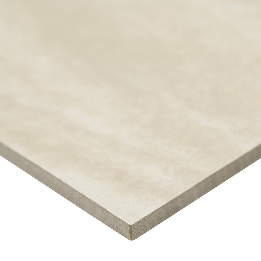 MSI Pavia Crema 24 in. x 48 in. Polished Porcelain Stone Look Floor and Wall Tile (16 sq. ft.Case) NPAVCRE2448P-N