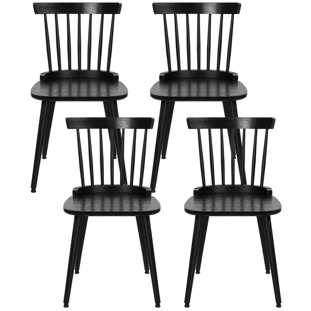 Farmhouse Windsor Dining Chairs with Spindle Back   33.3\