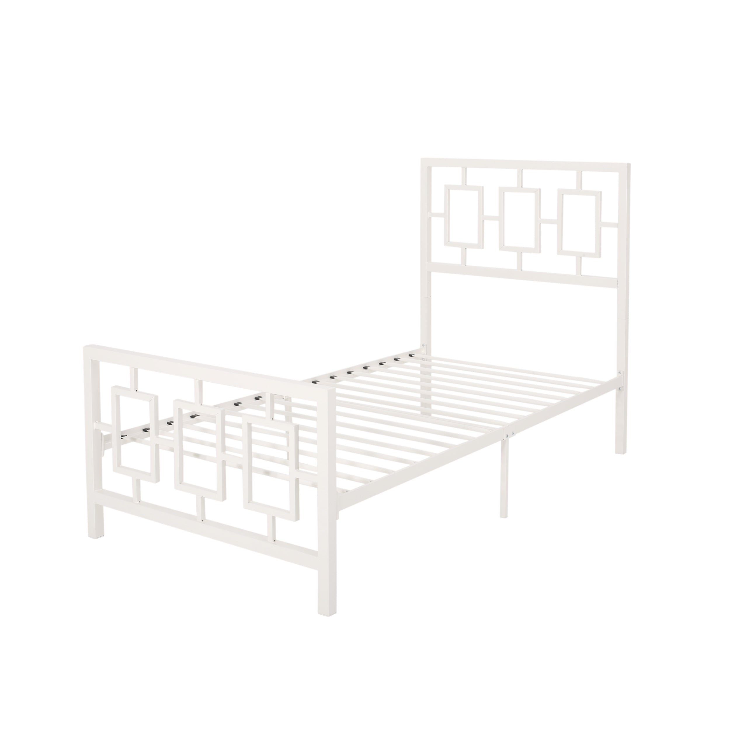 Dawn Modern Iron Twin Bed Frame