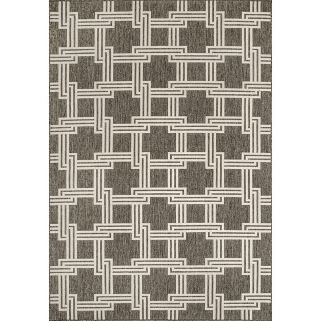 Nuloom Malaya Greek Trellis Indoor outdoor Patio Area Rug