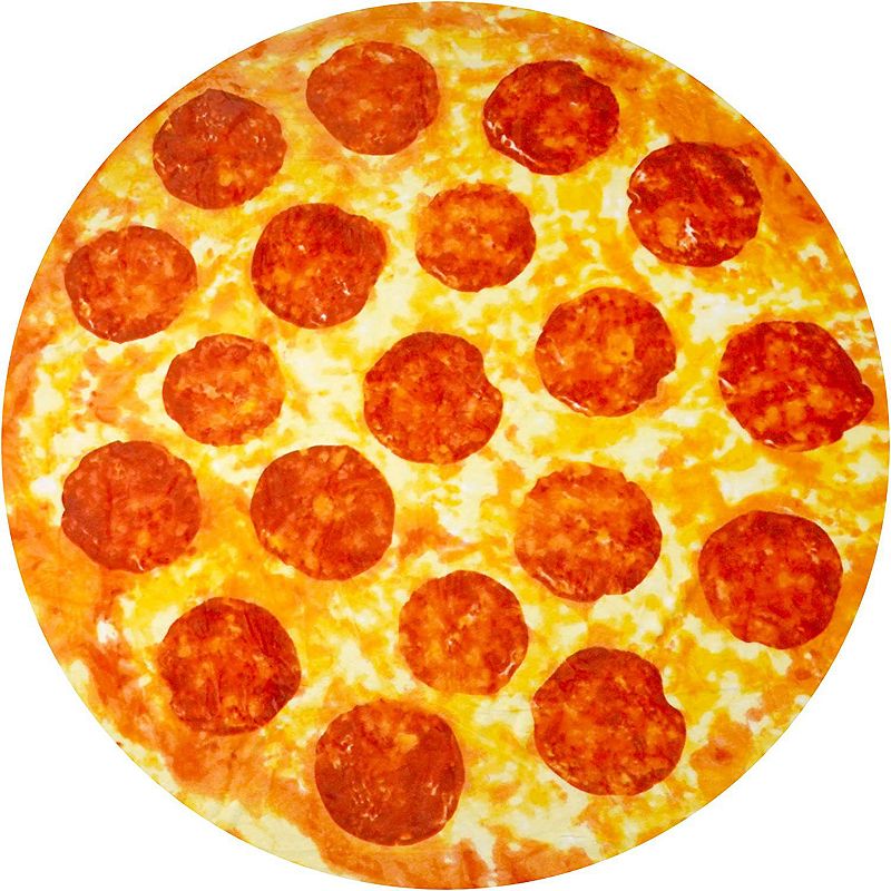 Novelty Big Pizza Blanket Adult and Kids (60 Inch)