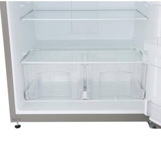 Whirlpool 19.2 cu. ft. Top Freezer Refrigerator in Monochromatic Stainless Steel WRT519SZDM