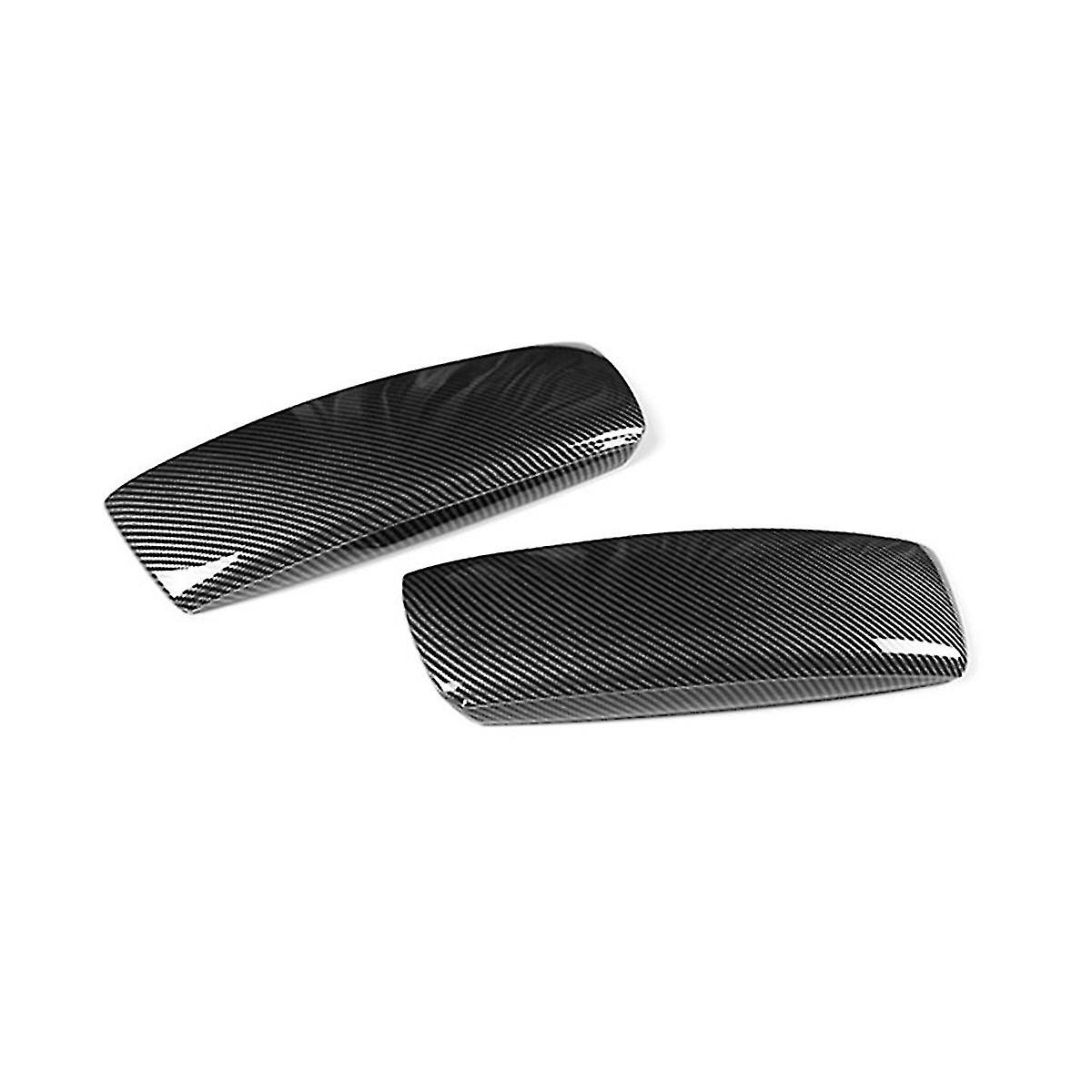 Car Carbon Fiber Center Console Armrest Box Panel Cover Decoration Stickers For X5 E70 X6 E71 2008-