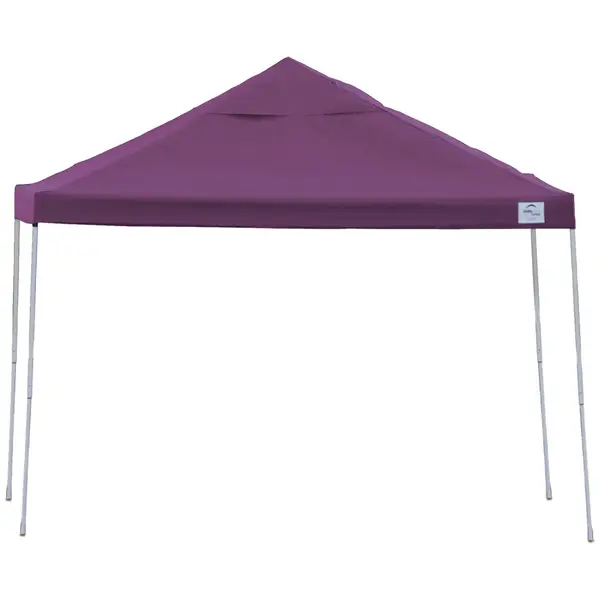 ShelterLogic 12'x12' Purple Pro Series Pop Up Straight Leg Canopy