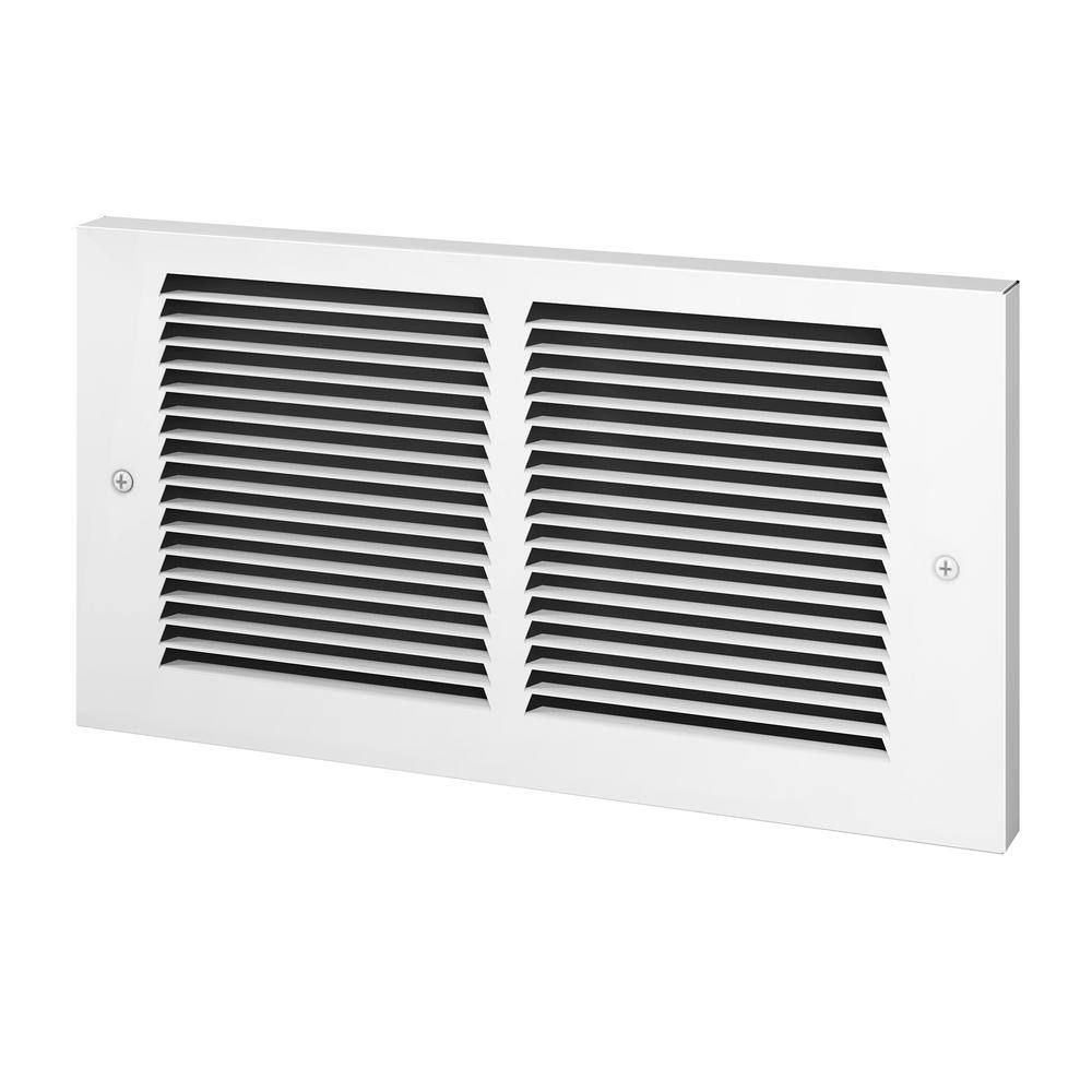 Cadet 120-volt 50010001500-watt Register In-wall Fan-forced Electric Heater in White RMC151W