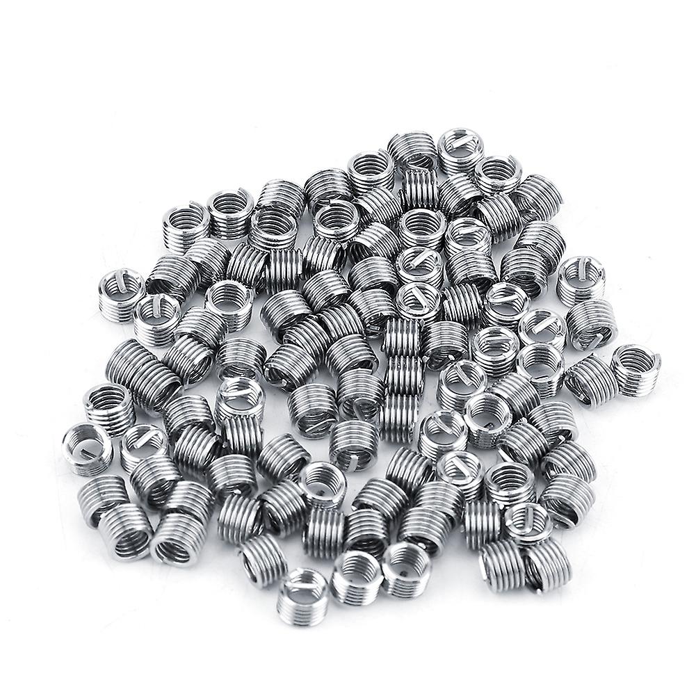 100pcs M4 Stainless Steel Ss304 Coiled Wire Helical Screw Thread Inserts (m4*0.7*1.5 D)