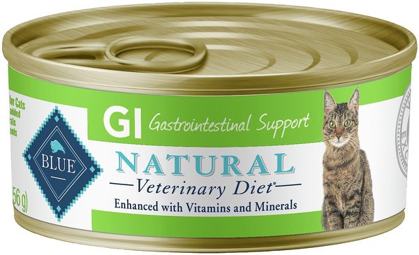 Blue Buffalo Natural Veterinary Diet GI Gastrointestinal Support Grain-Free Wet Cat Food