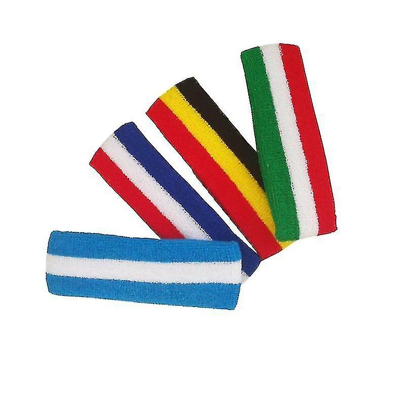 Sweatband Set Sports Headband Wristband Set Sweatbands Terry Cloth Wristband Wrist Sweatband Headband3pcs