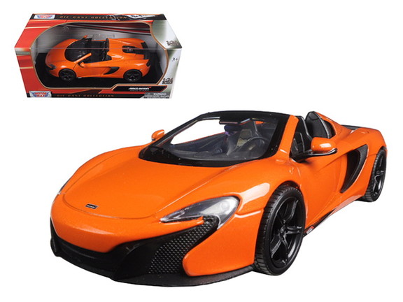 Motormax McLaren 650S Spider Green 1/24 Diecast Mo...