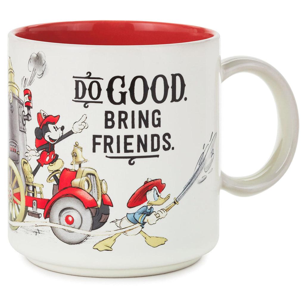 Hallmark  Disney Mickey Mouse & Friends Do Good Bring Friends Mug, 15 oz.