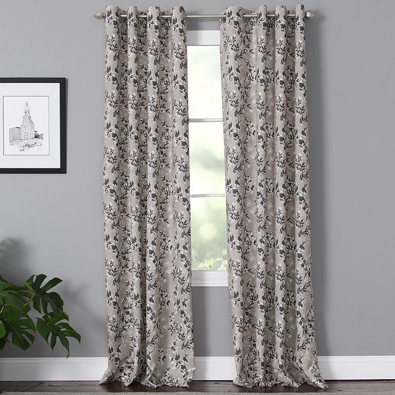 Corona Curtain 1-panel Vanessa Grommet Top Window Curtain