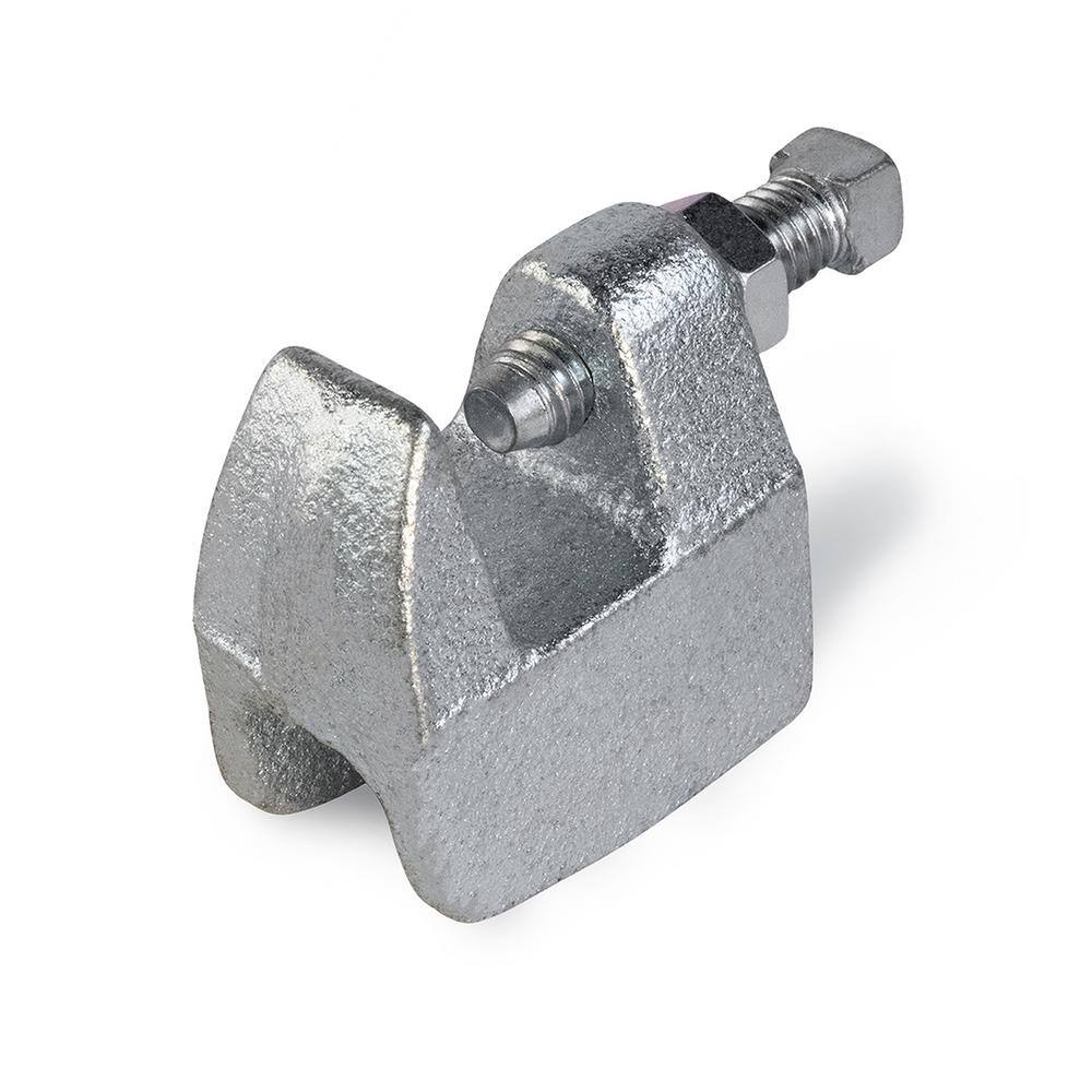 The Plumber's Choice Junior Beam Clamp for 58 in. Threaded Rod in Electro Galvanized Steel 58CLBSGE