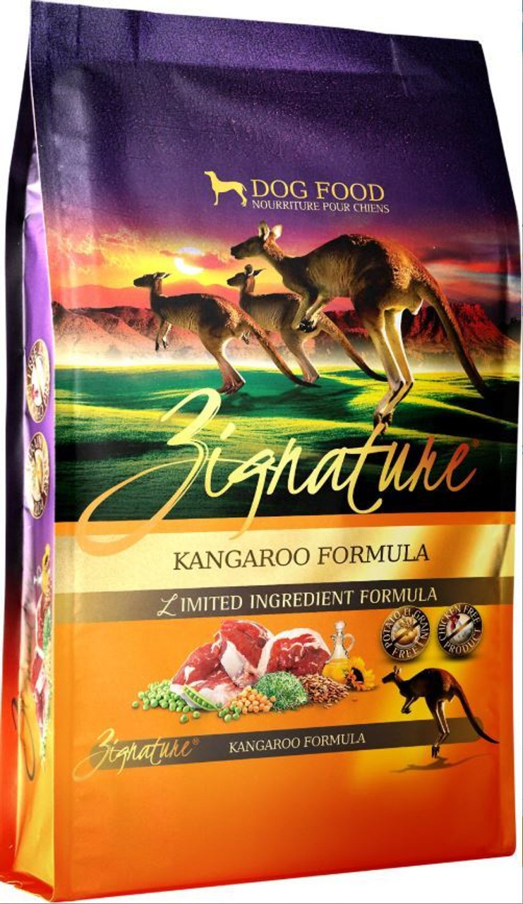 Zignature Grain Free Limited Ingredient Kangaroo Formula Dry Dog Food