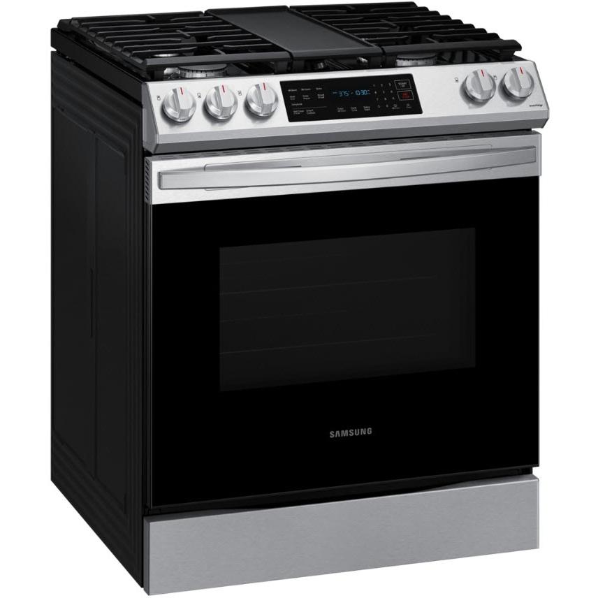  30-inch Slide-in Gas Range with Wi-Fi Connect NX60T8311SS/AA