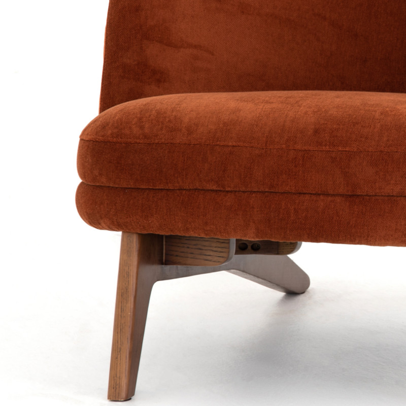 Garnet Chair   Midcentury   Armchairs And Accent Chairs   by Marco Polo Imports  Houzz