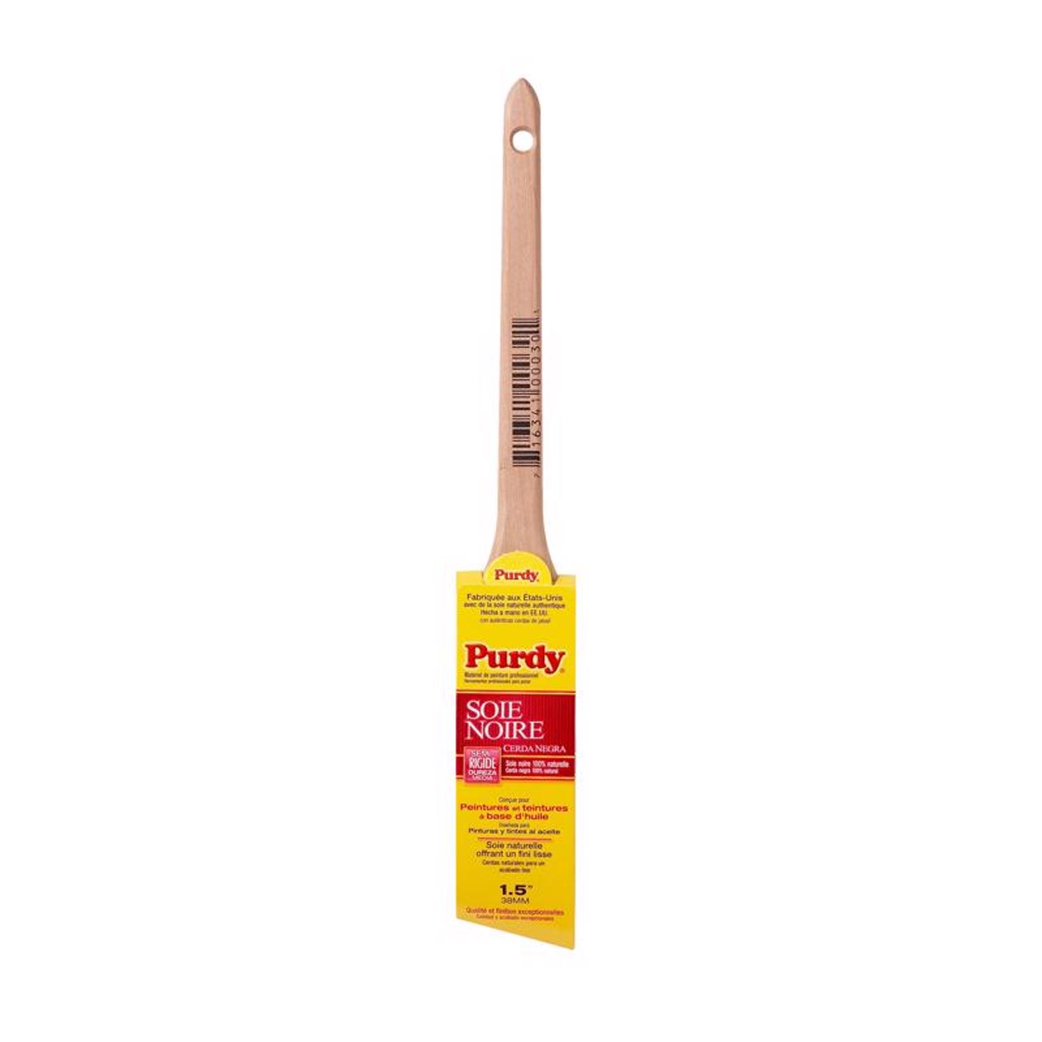 Purdy Black Bristle Adjutant 1-1/2 in. Medium Stiff Angle Trim Paint Brush