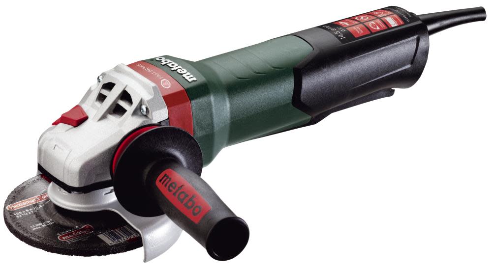 WEPBA17-125Quick 5 In. Angle Grinder with Brake ;