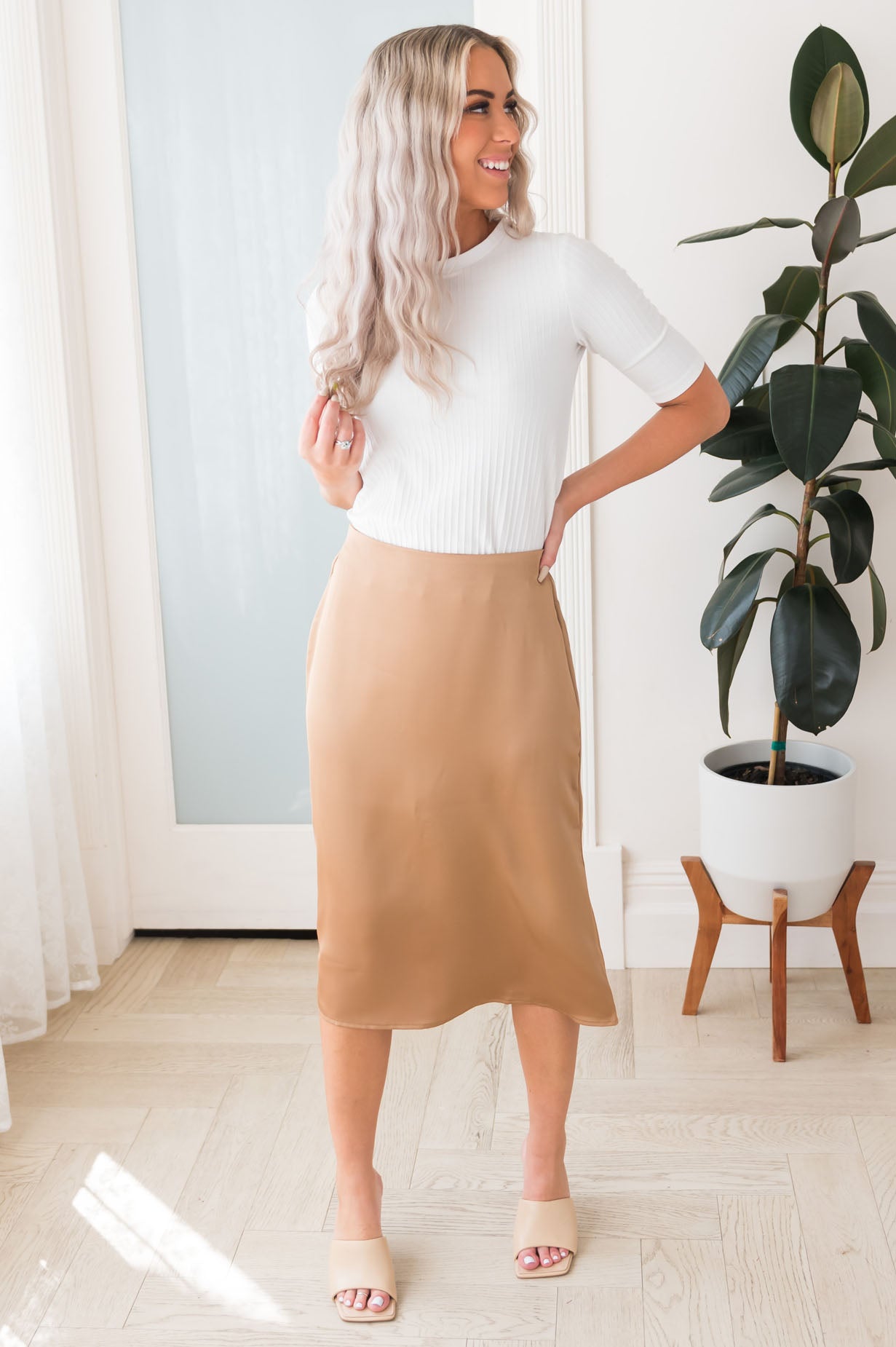 Changing With The Seasons Modest Pencil Skirt