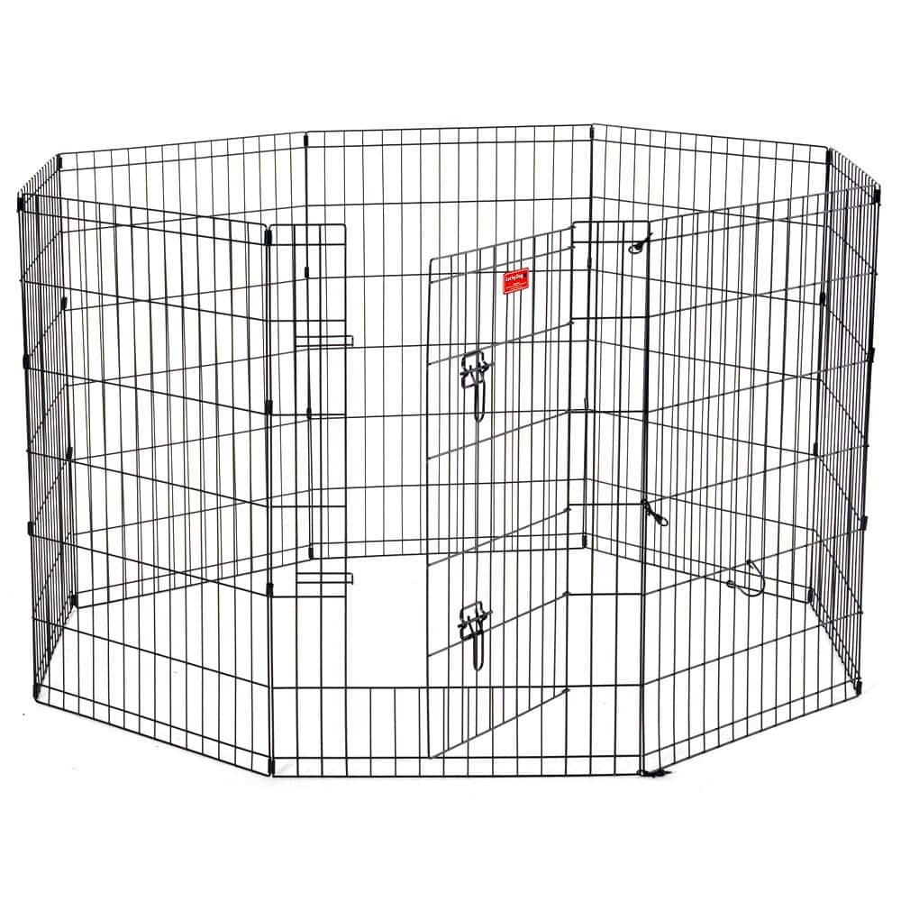 Lucky Dog 36 in. High Heavy Duty Dog Exercise Pen with Stakes ZW 11636