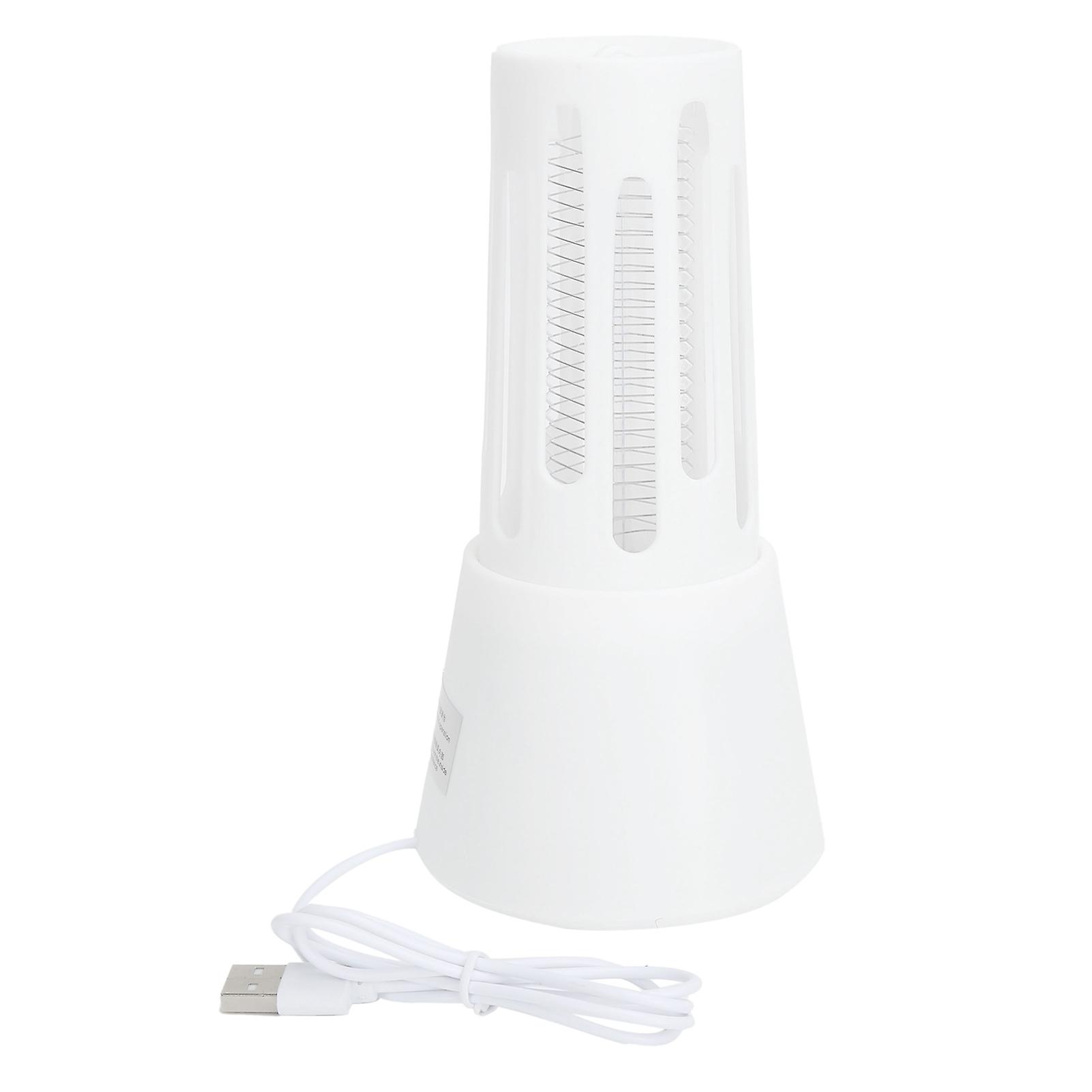 Electric Mosquito Killer Mini Size Usb Powered Mosquito Lamp For Indoor Home White