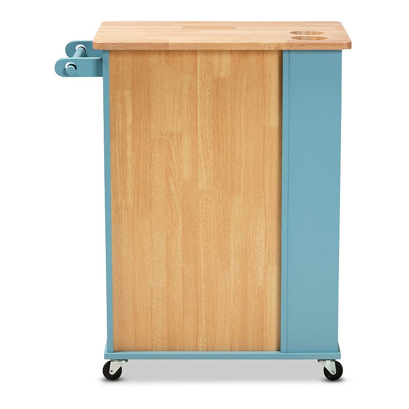 Baxton Studio Liona Kitchen Cart