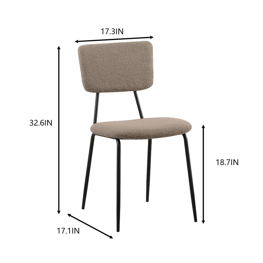 Modern Comfortable Dining Room Chairs Set of 6