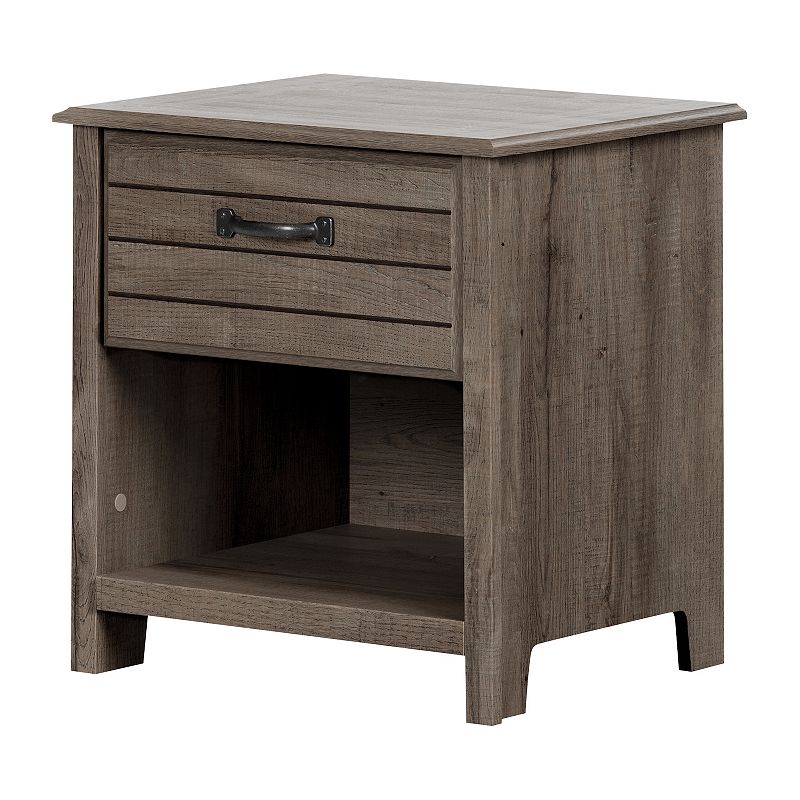 South Shore Asten 1-Drawer Nightstand