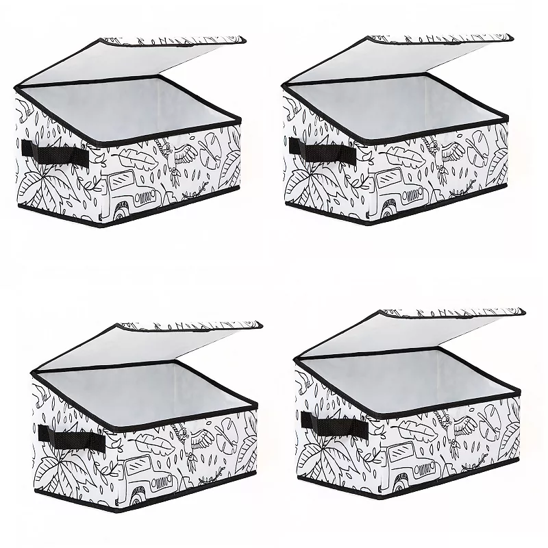 Saddle River Under the Sea Angled Bins 4-pk.