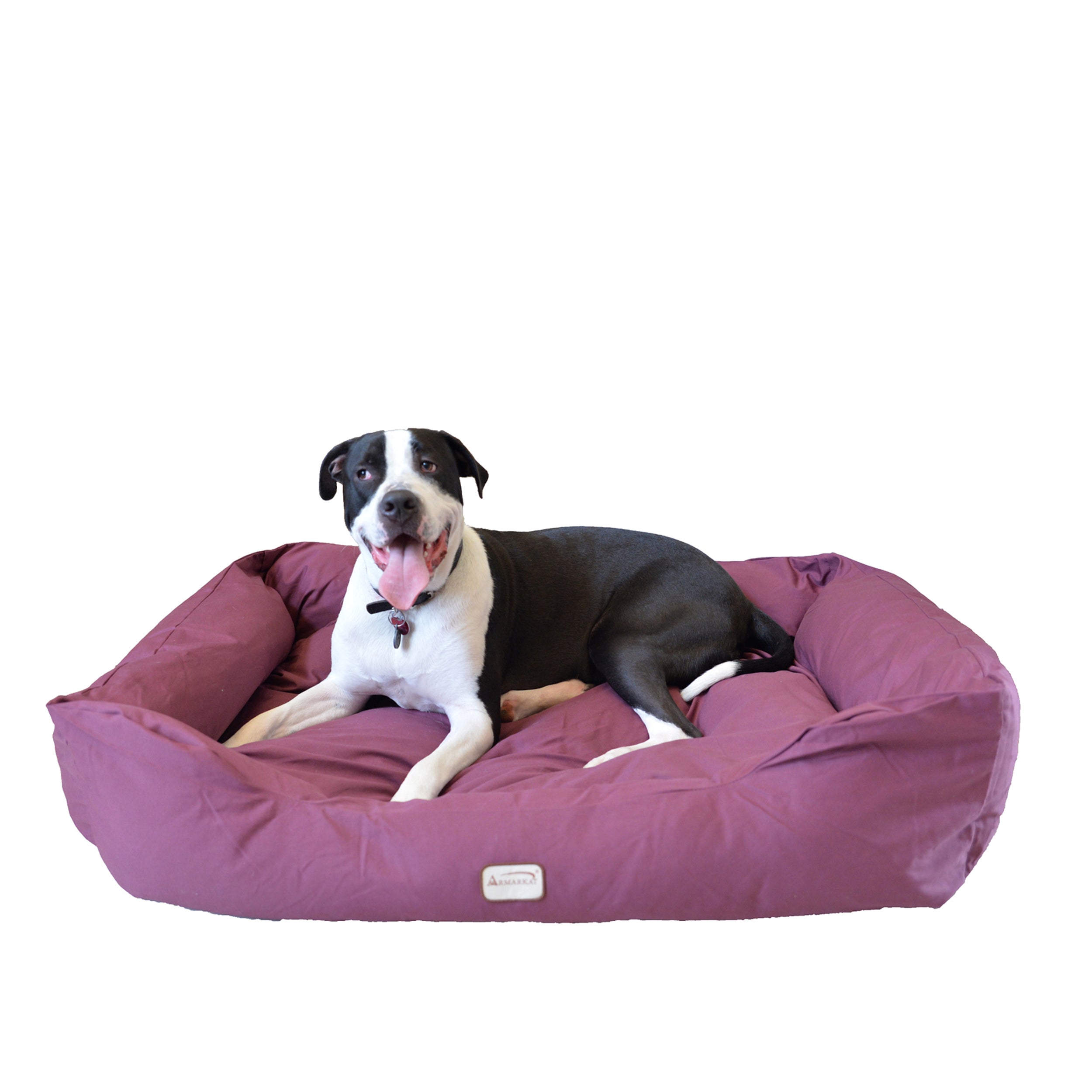 Armarkat Pet Bed 41-Inch by 30-Inch D01FJH-Large， Burgundy