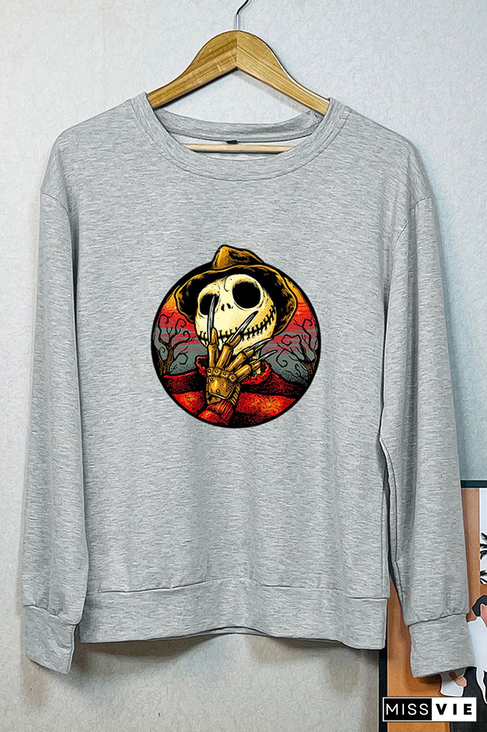 The Nightmare before Freddy, Jack Skellington Freddy Krueger Sweatshirt Wholesale