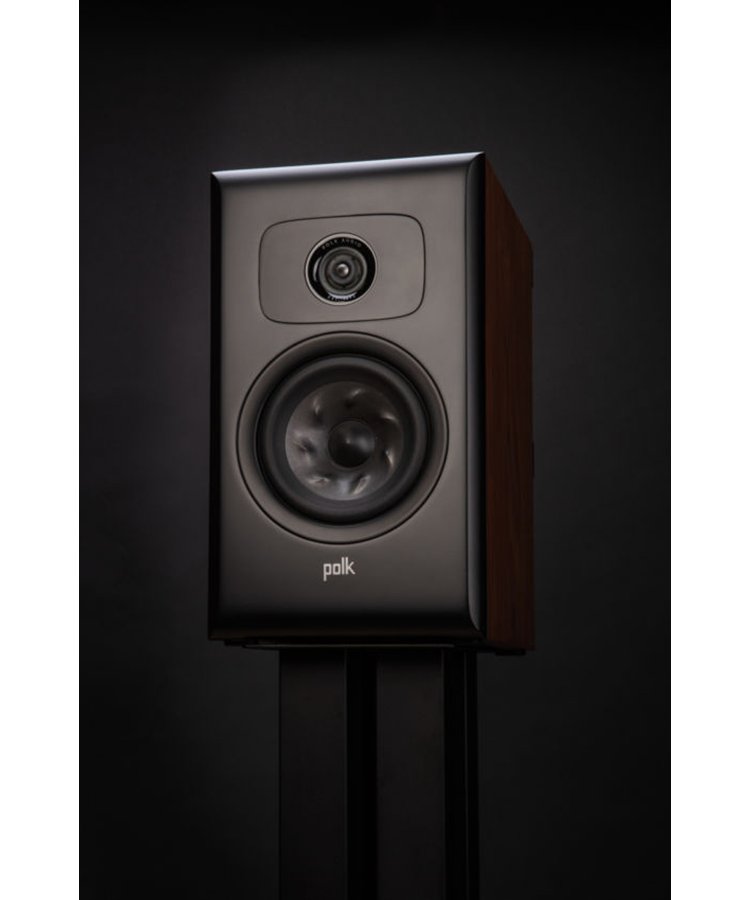 Polk Audio Legend Series L100 Premium Brown Walnut Bookshelf Speakers (Pair)