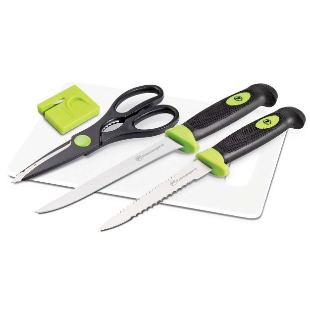 Kilimanjaro 5 Piece Fishing Knife Set