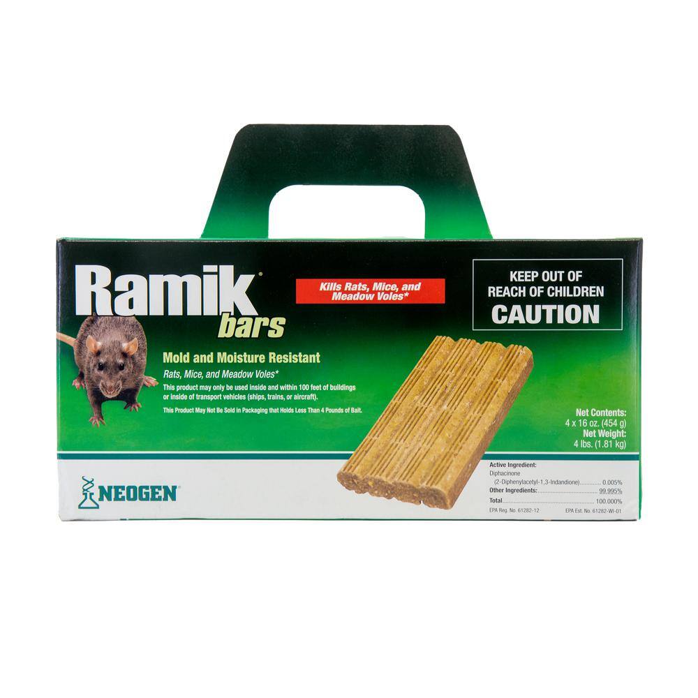 RAMIK Ramik Bars 4 x16 oz Bars 4 lb Box 116334