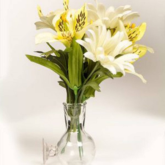 Floral Illusion Vase Clear Ultimate Innovations