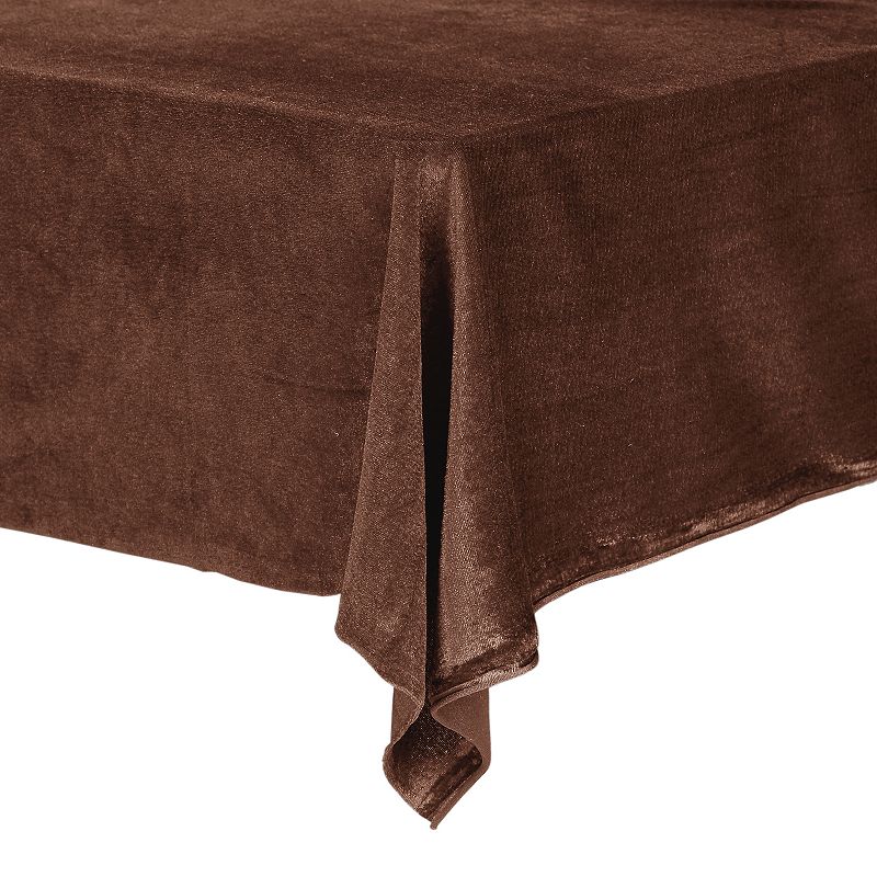 Rectangle Wrinkle Resistant Washable Polyester Table Cover 1 Pc， 63 X 95