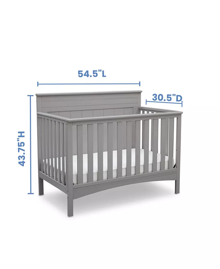 Delta Children Fancy 4-In-1 Convertible Crib