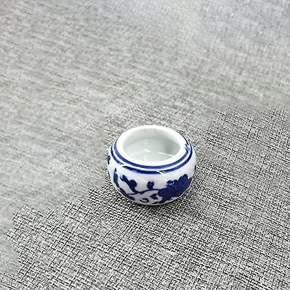 Ceramic Ink Dish Chinese Calligraphy: Sumi Painting Ink Bowl 3pcs Porcelain Inkstone Brush Holder Inkwell For Office School Stationery Supplies