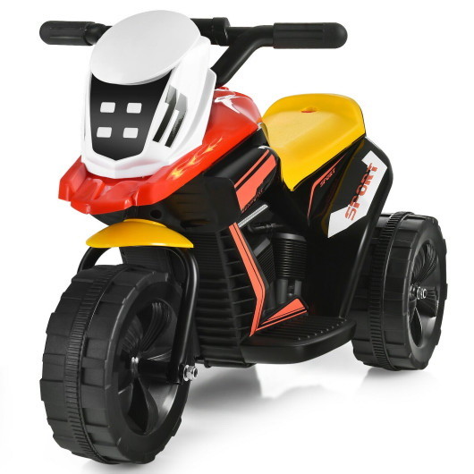 Costway 81359204 6V 3 Wheel Electric Ride On Toy M...